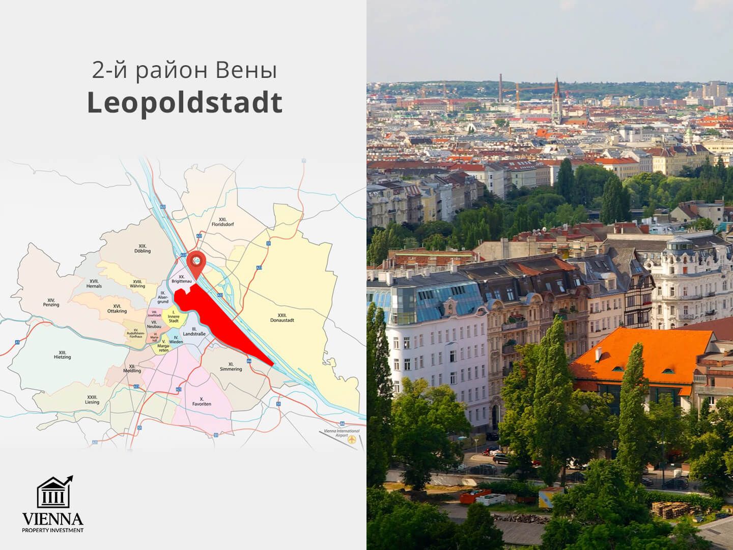 Bản đồ Quận 2 của Vienna