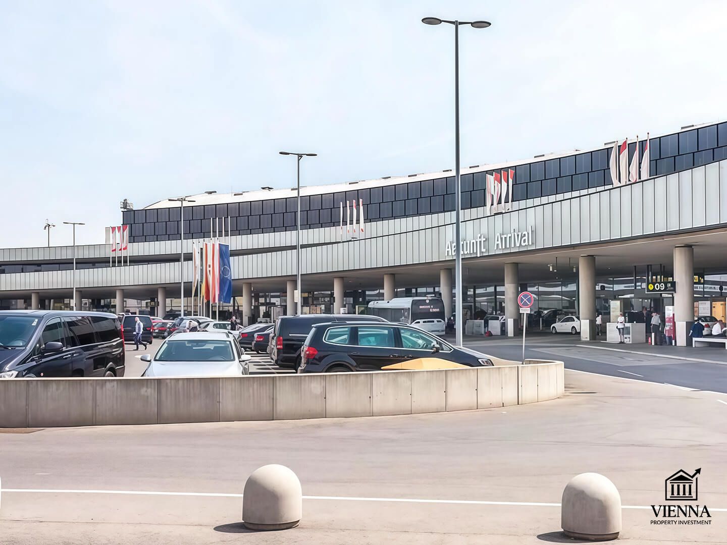 парковка в аэропорту вены