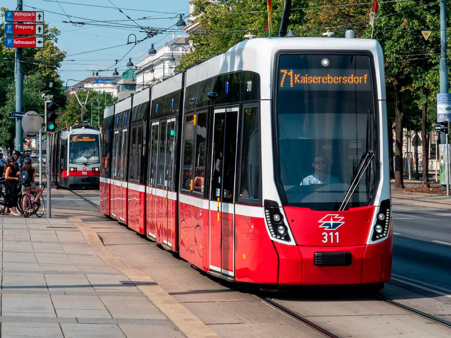 Трамвајска карта у Бечу