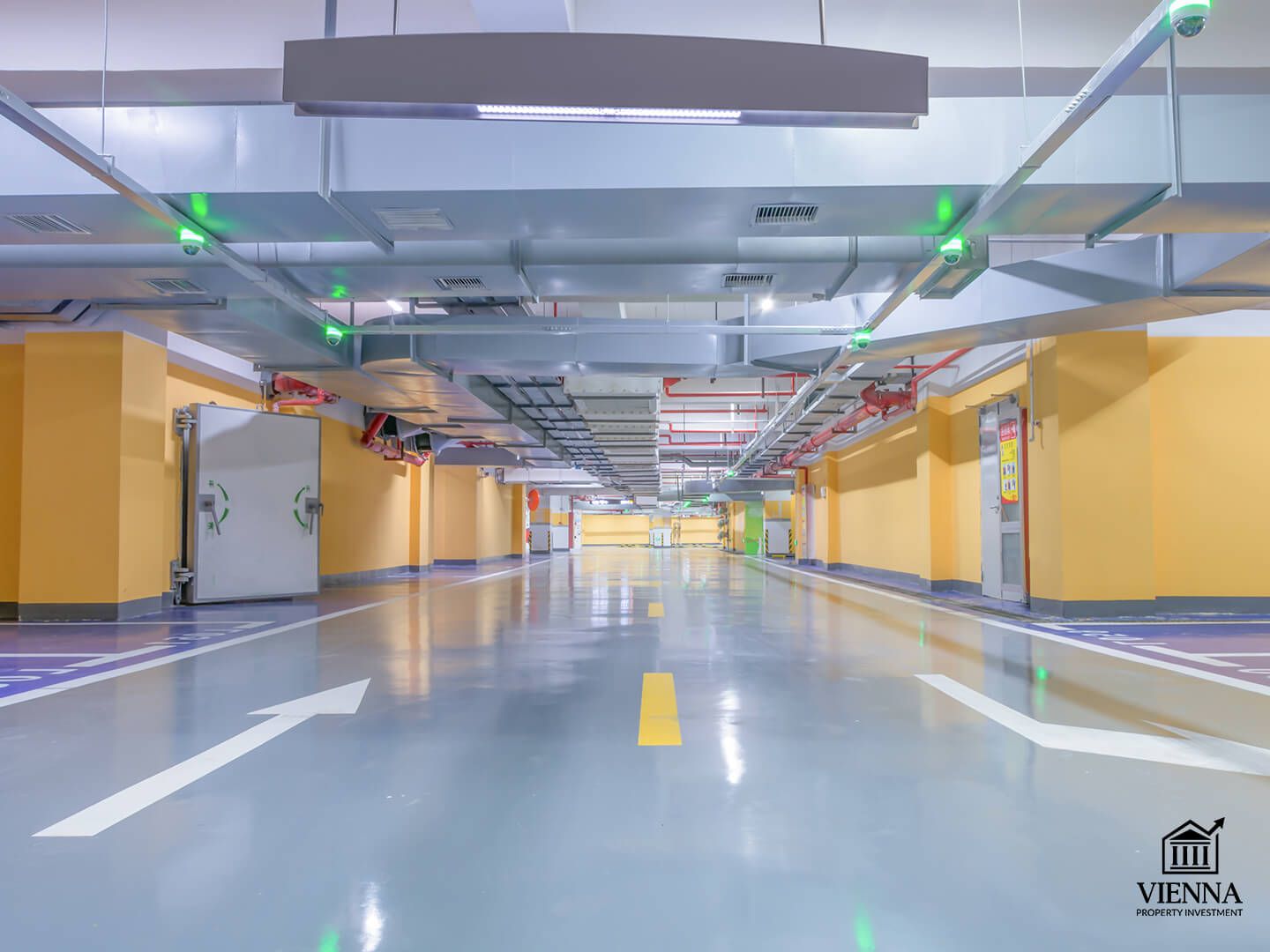 подземная парковка в вене