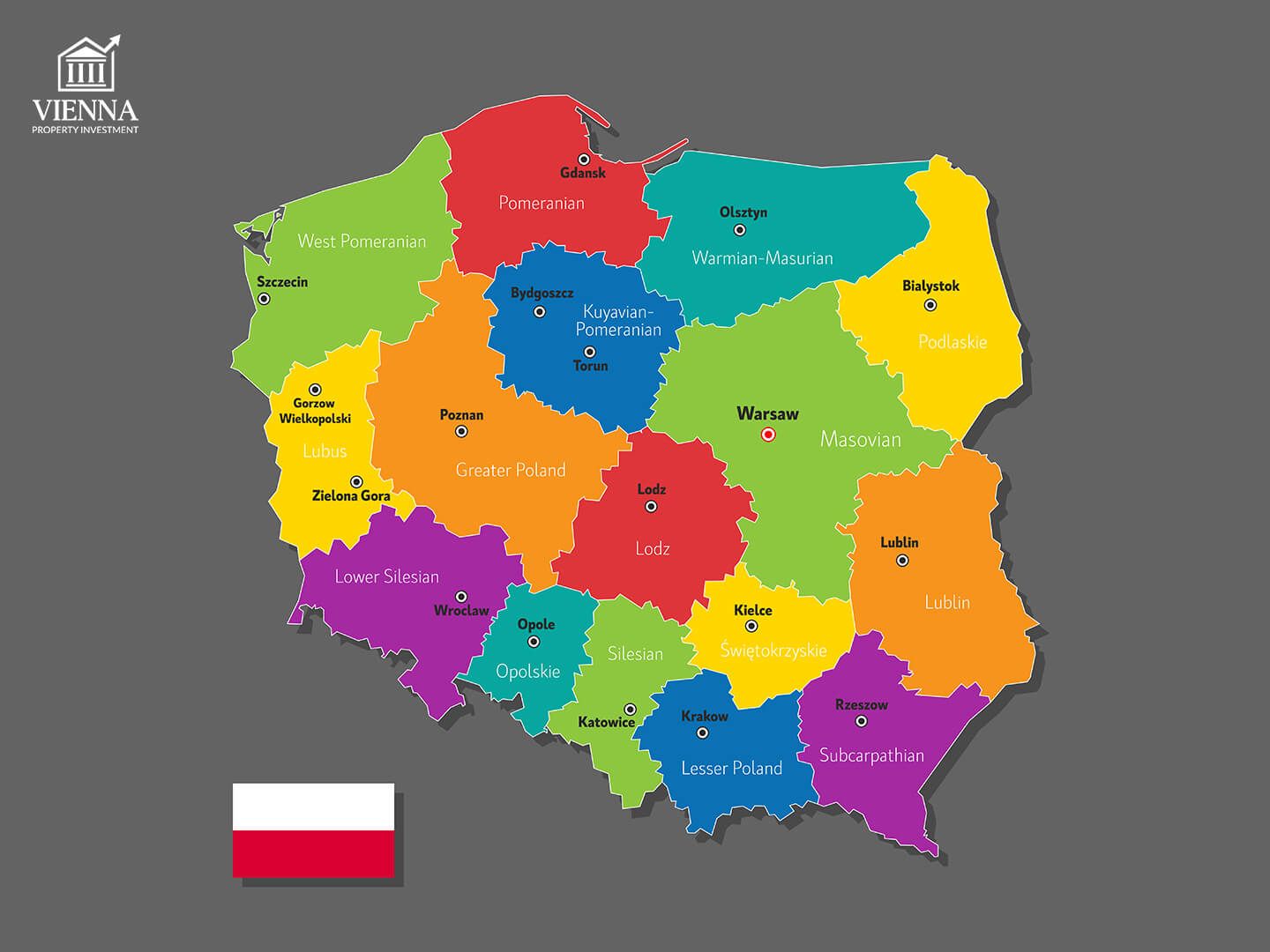 карта польша