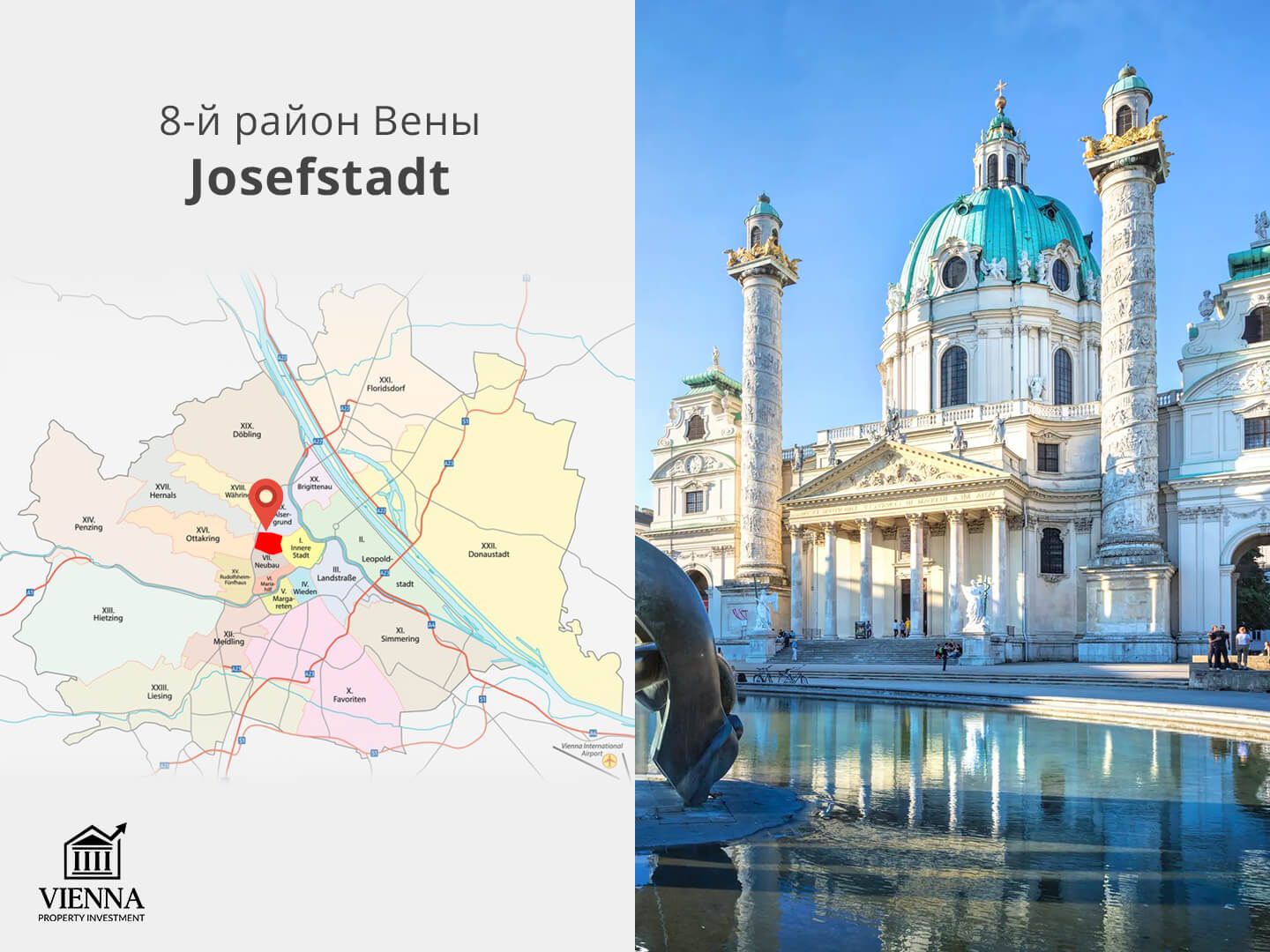 Bản đồ quận Vienna, quận 8