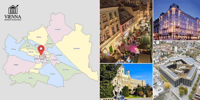 Минтақаи 7-уми Вена - Нойбау: дар куҷо зиндагӣ кардан ва ба чӣ сармоягузорӣ кардан лозим аст