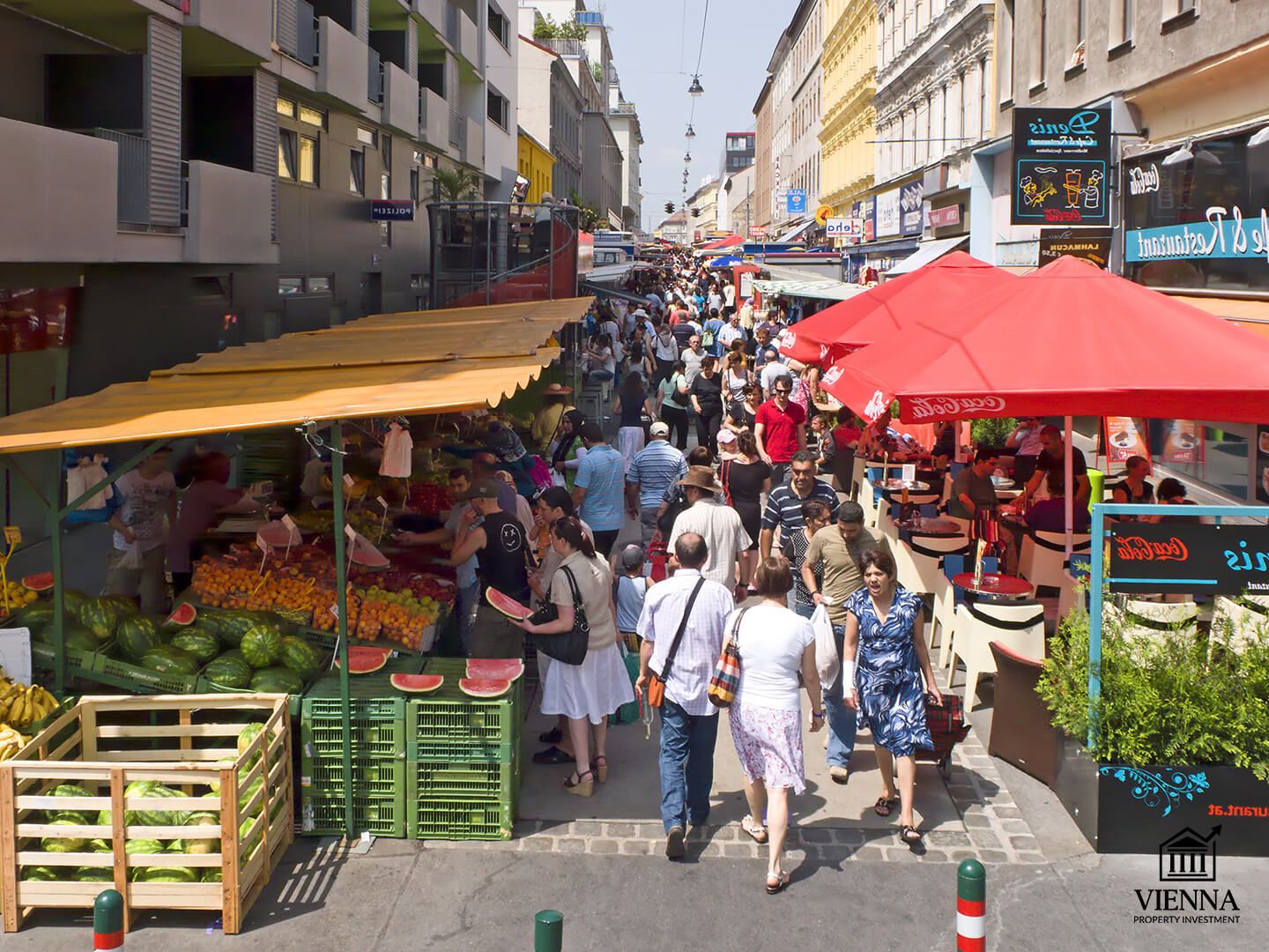 16th district of Vienna Otakring brunnenmarkt