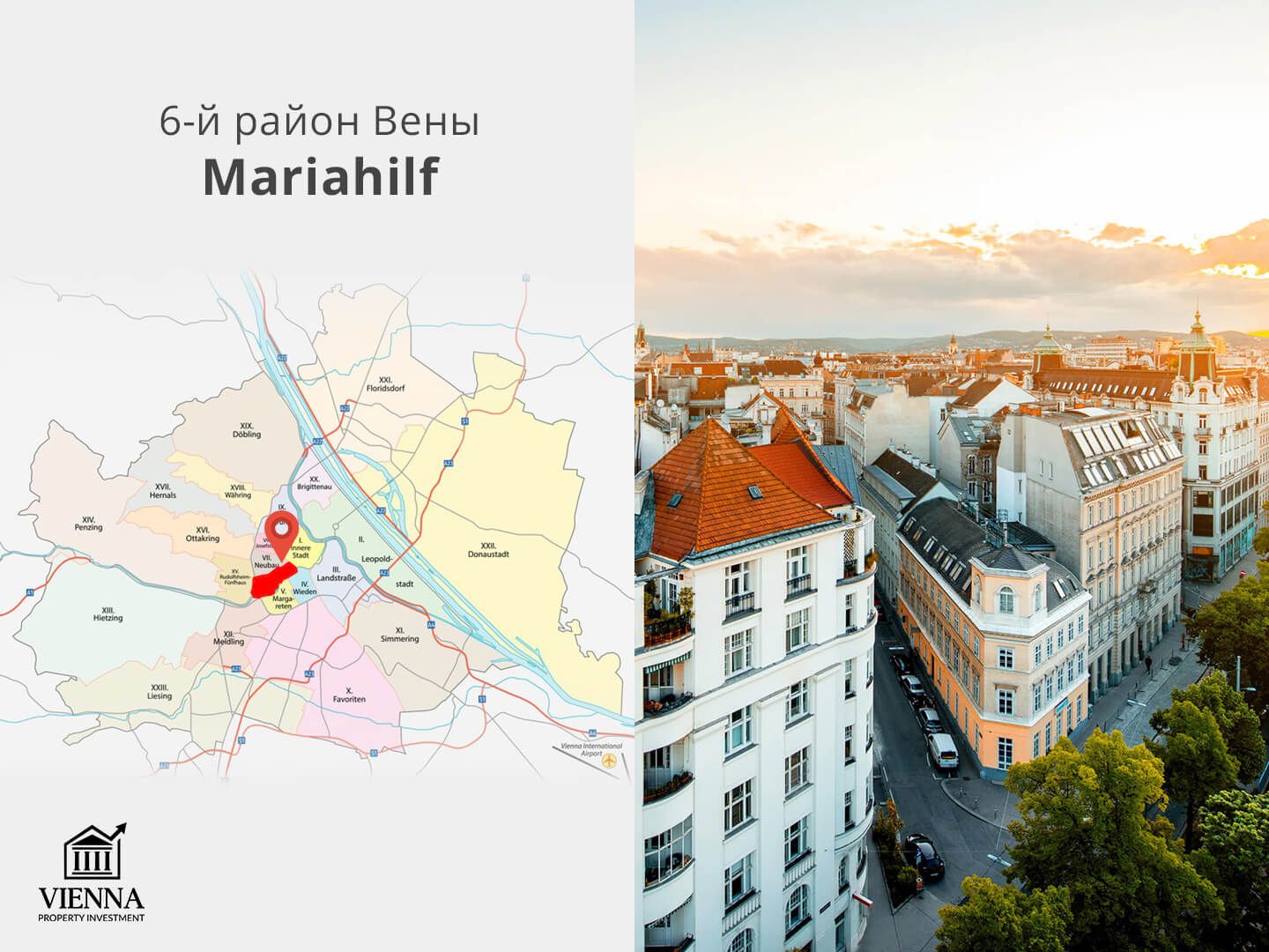 Bản đồ quận Vienna, quận 6