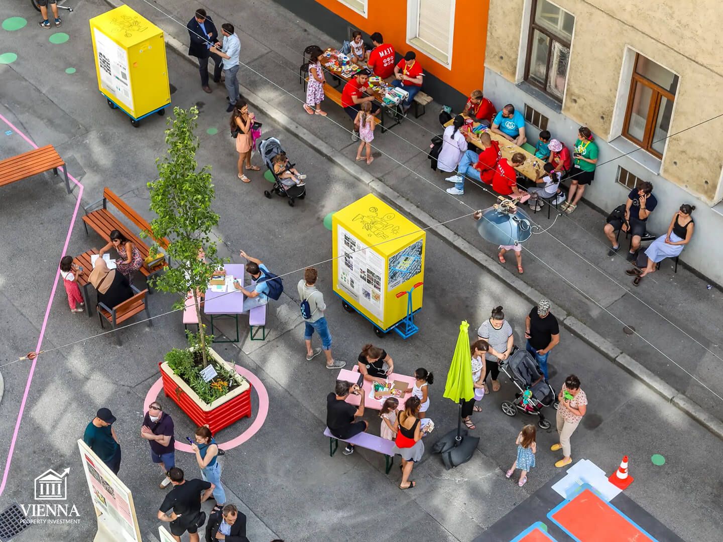 Josefstadt 8, zona e biznesit të vogël në Vjenë