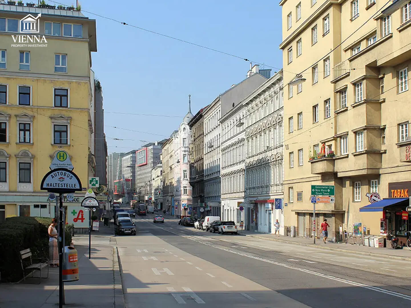5й район вены маргаретен улица с парковками