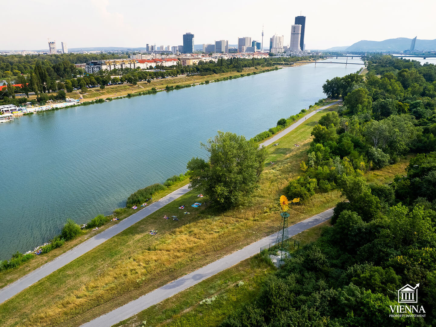 2-й район вены — леопольдштадт дунайский остров