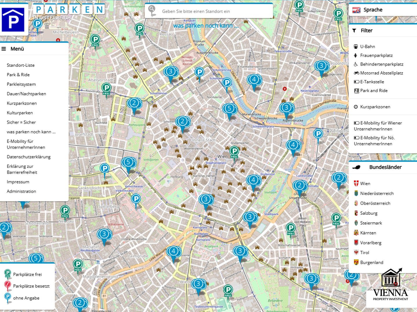 युक्रेनियन लोकांसाठी व्हिएन्नामध्ये मोफत पार्किंग
