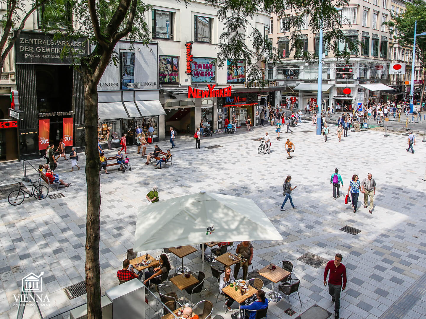 Viyana'nın 7. bölgesinin altyapısı