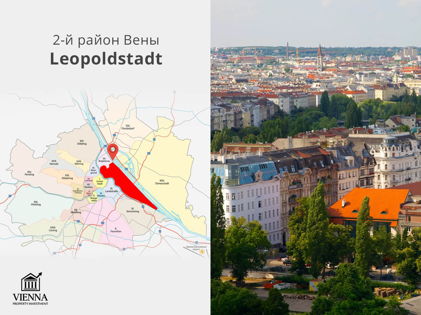 מפת רובע 2 של וינה