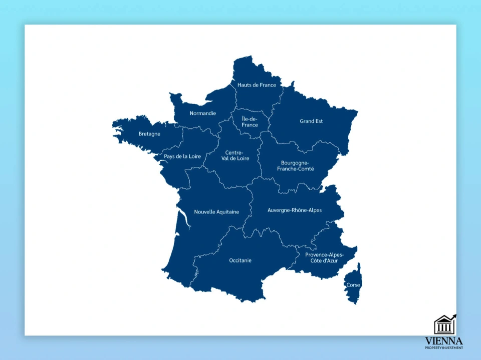 Ֆրանսիայի քարտեզ