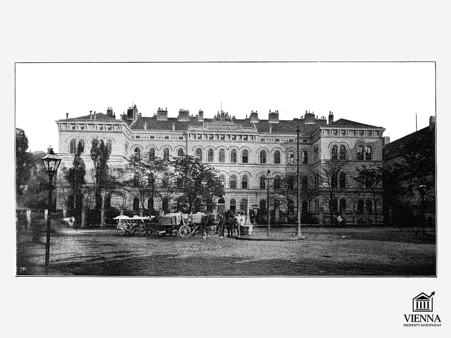 Ika-9 na distrito ng Vienna Alsergrund noong ika-19 na siglo