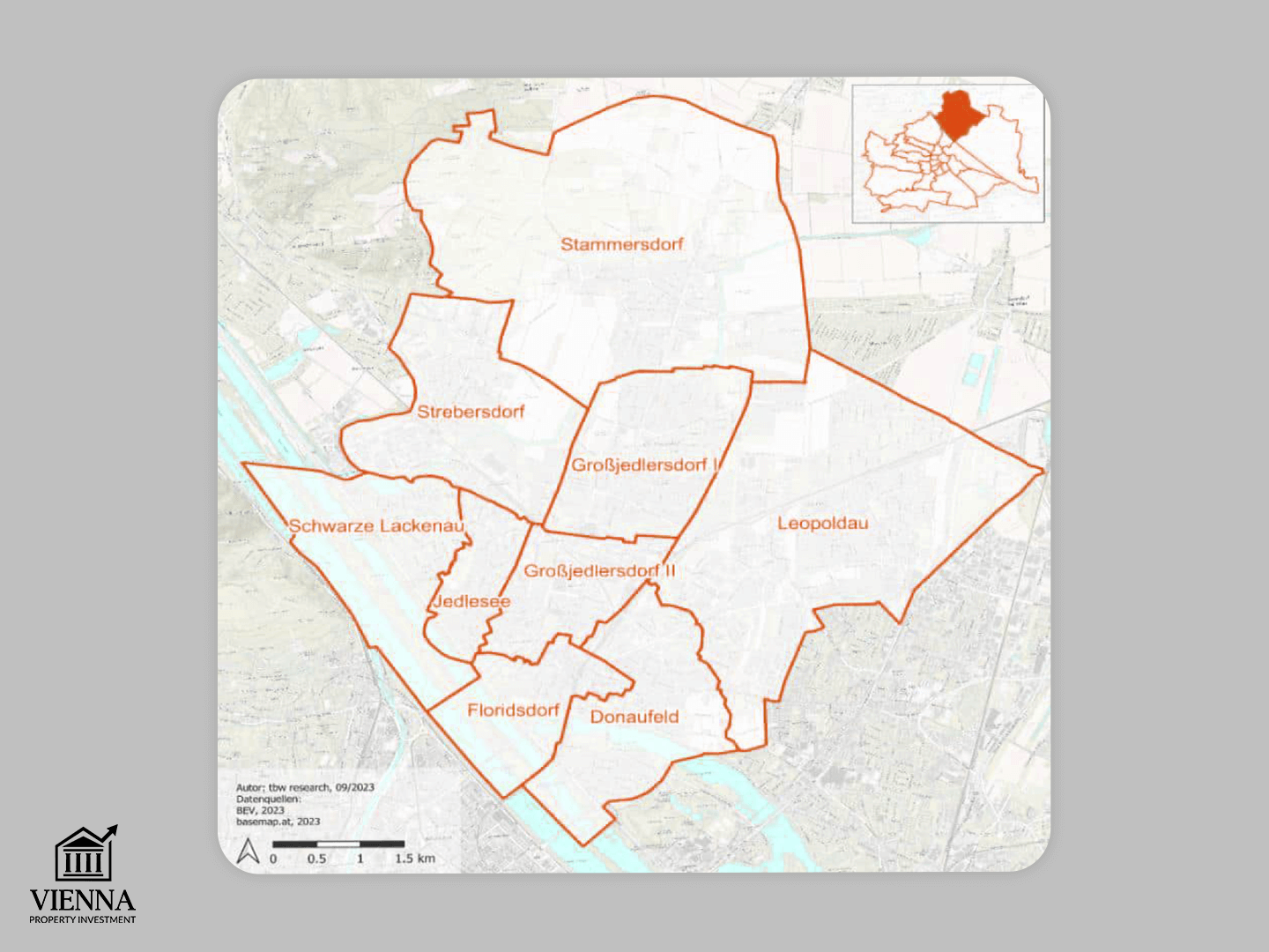 география 21 района вены