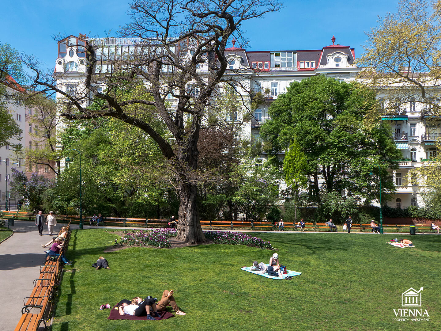 4 район вены виден alois-drasche-park