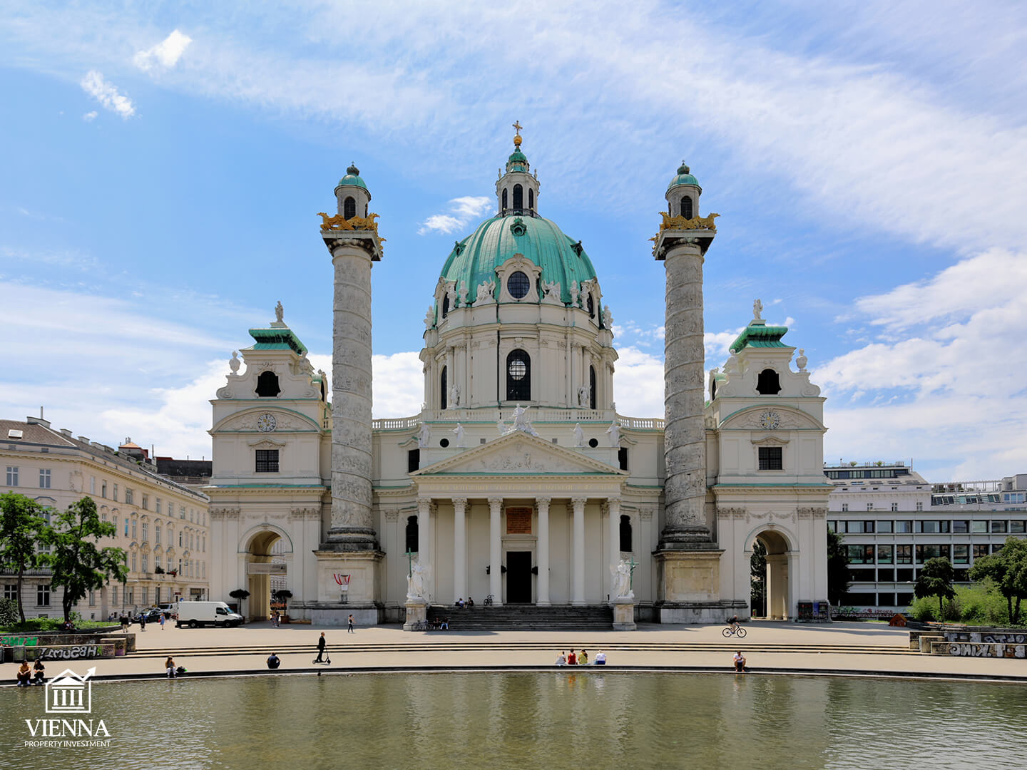 4 район вены виден karlskirche