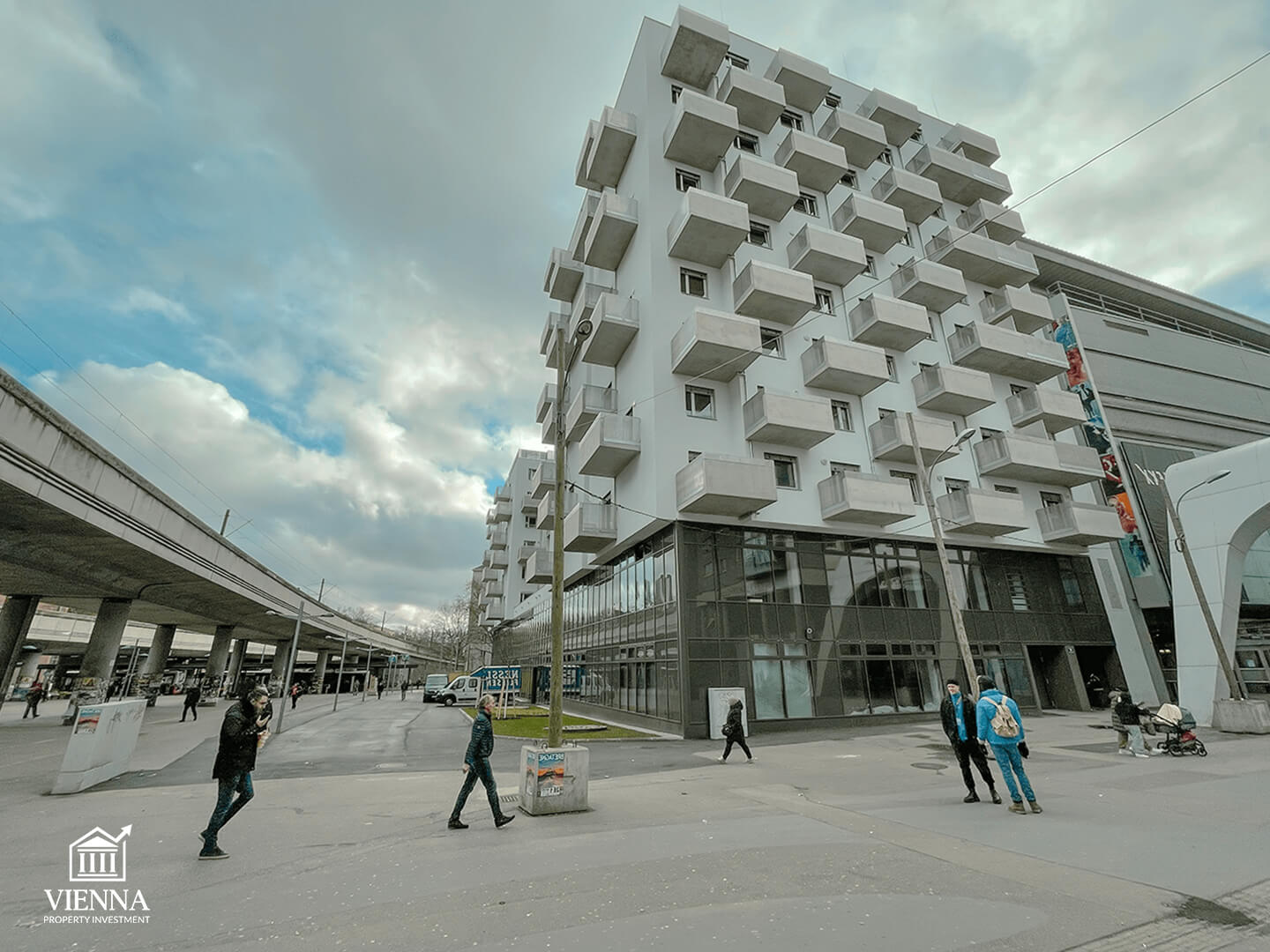 Венаның Брижиттенау 20-шы ауданының жаңа ғимараты