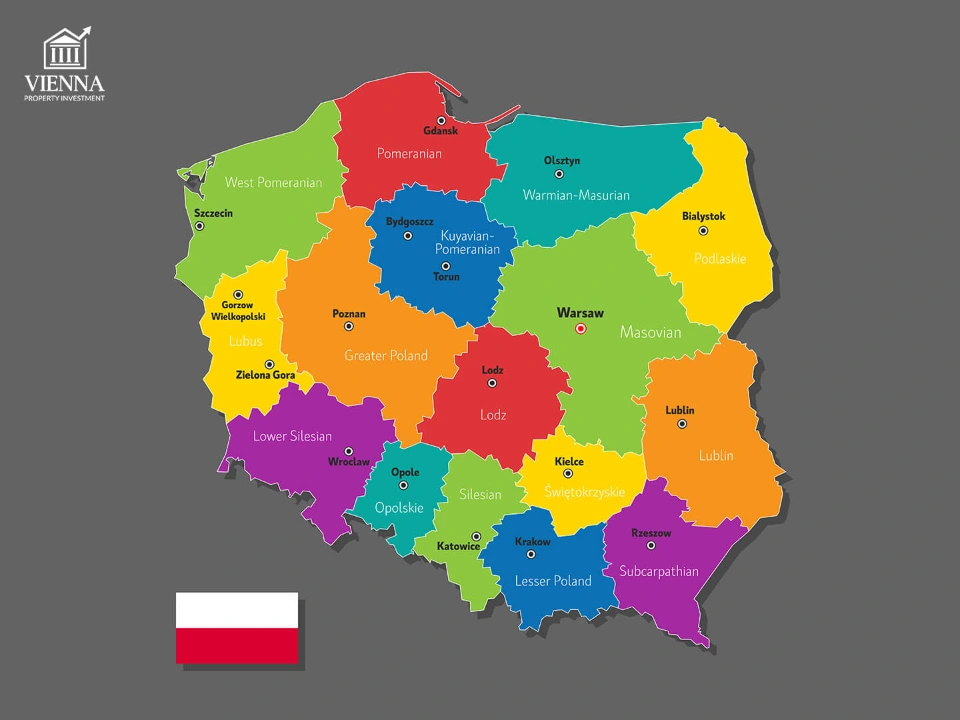 карта польша