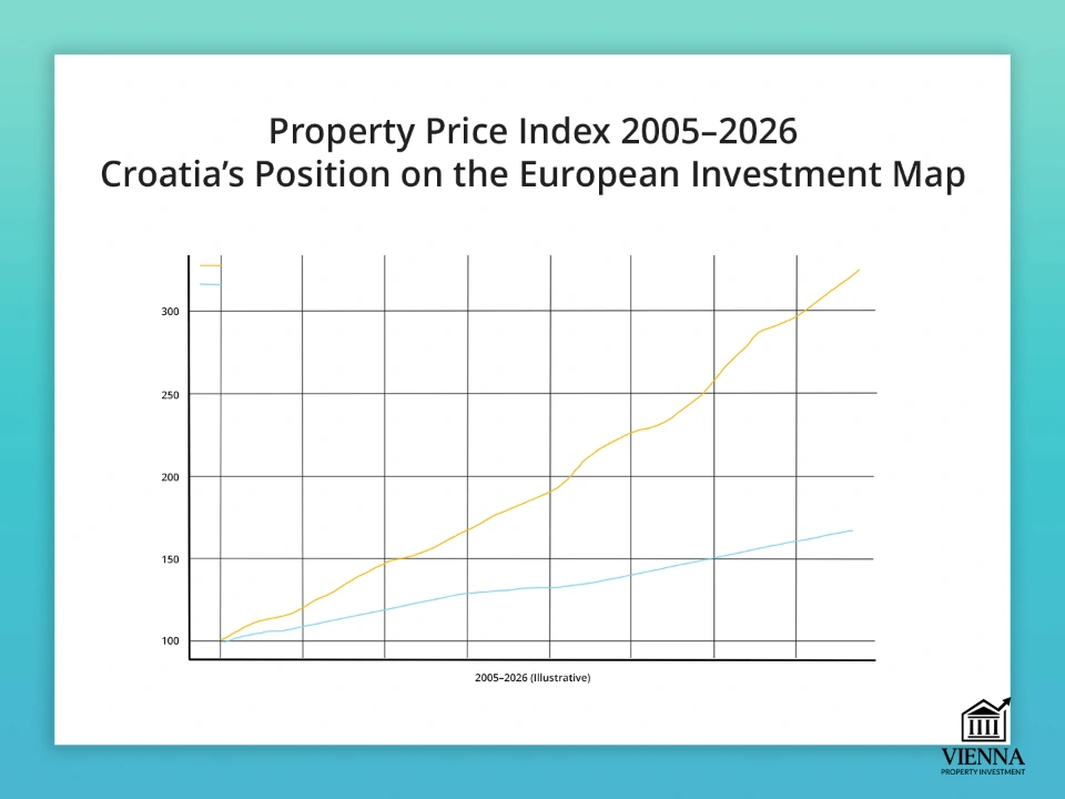 So sánh chỉ số giá bất động sản ở châu Âu (2005–2024)
