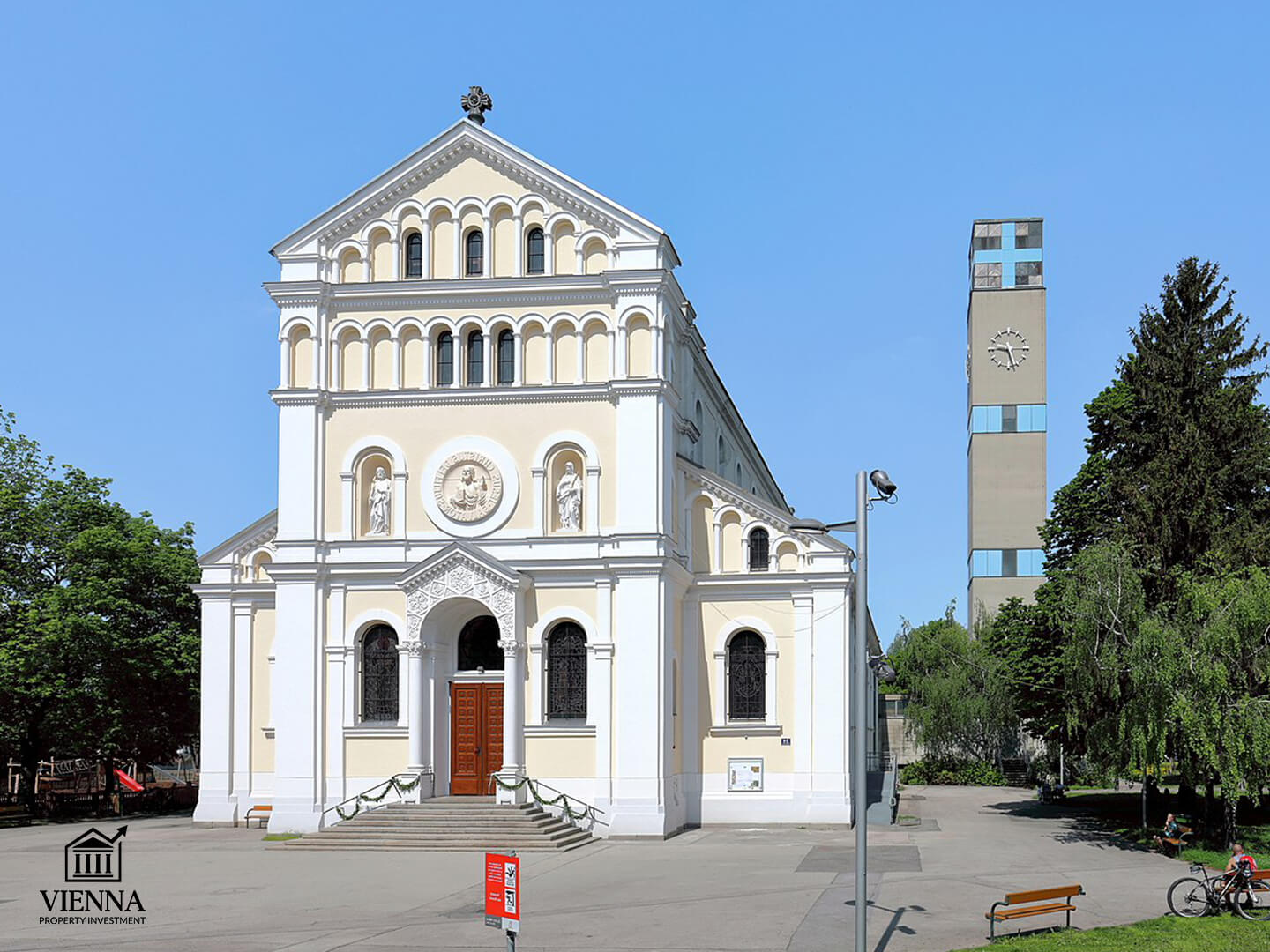 Ika-22 distrito ng Vienna Donaustadt relihiyon