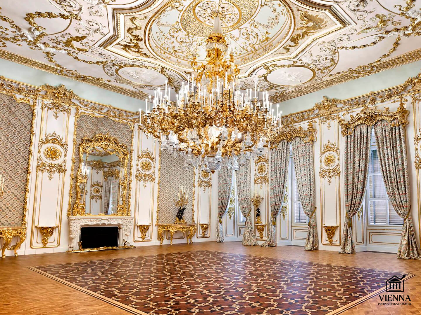 维也纳历史房地产灰泥