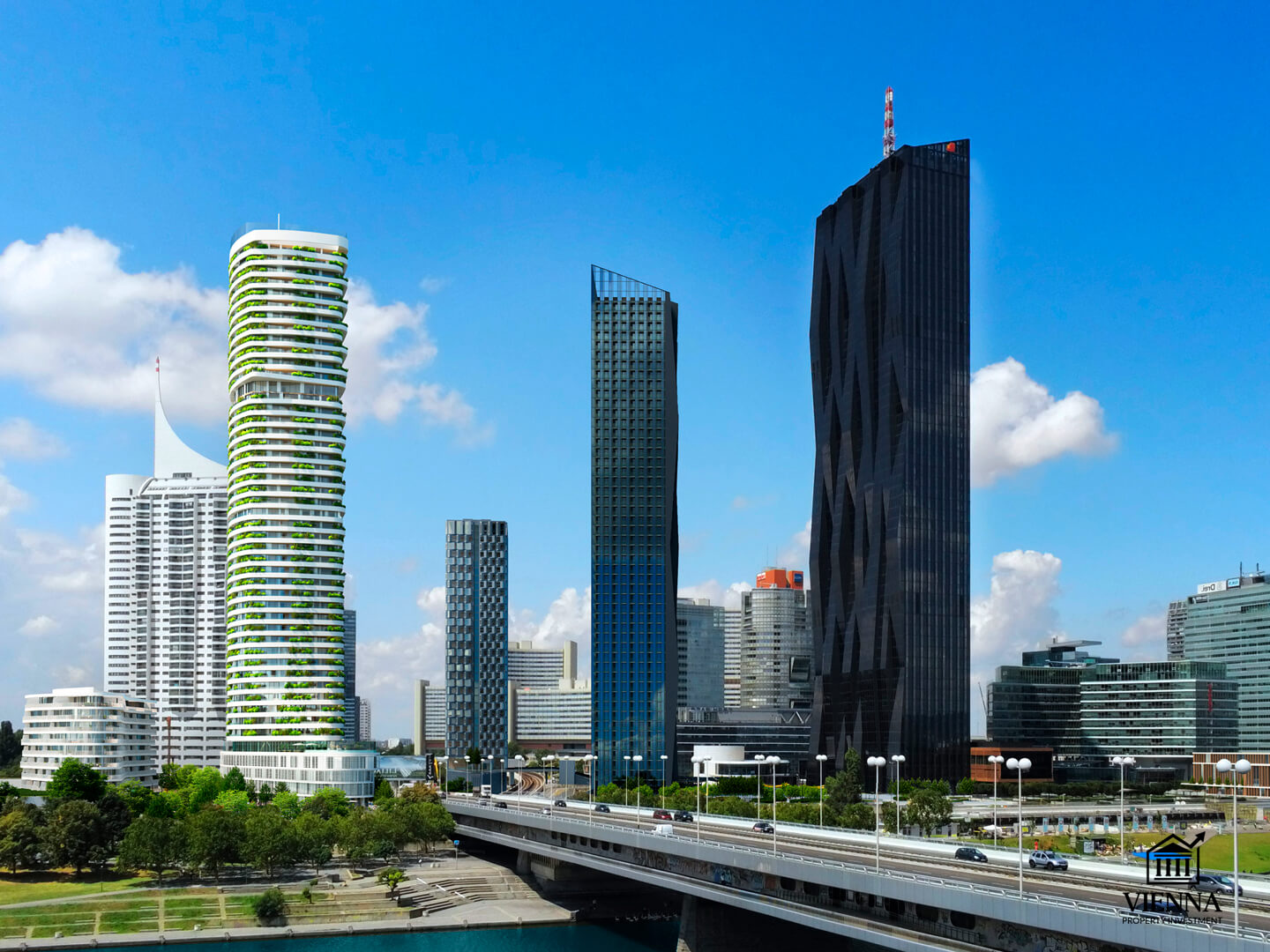 новые проекты в вене danube flats