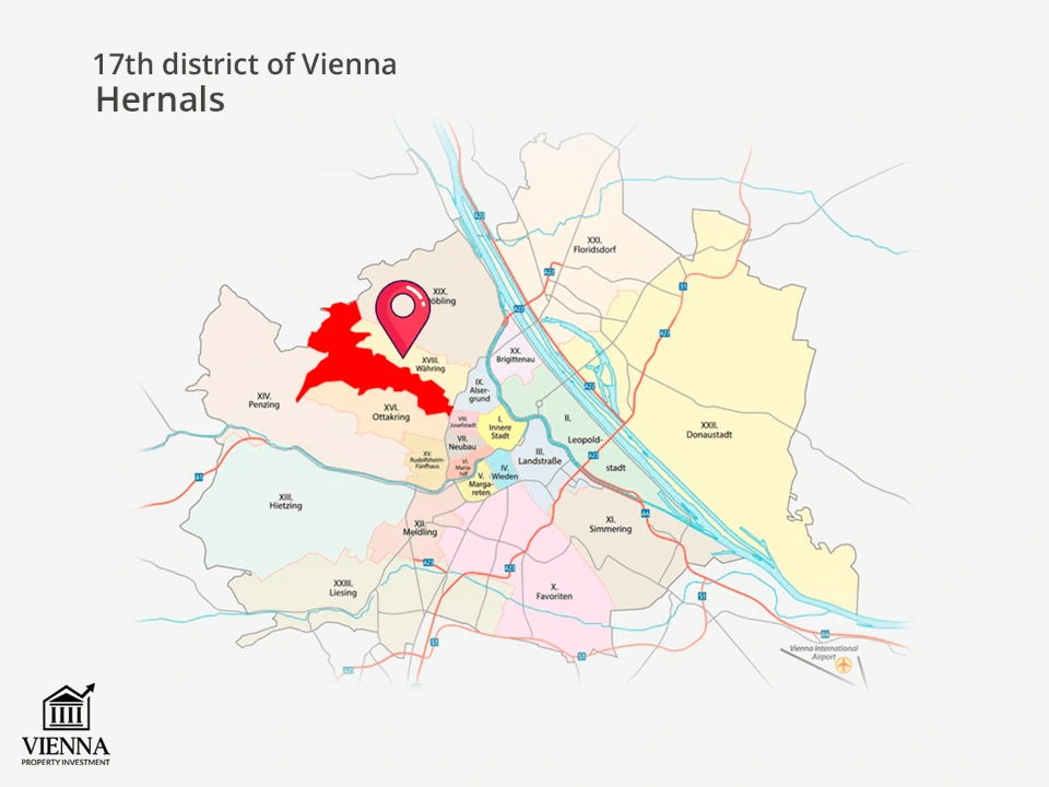 17th district hernals map