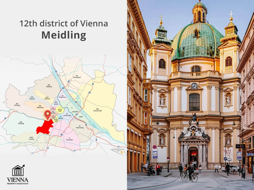 מפת מחוז וינה, הרובע ה-12