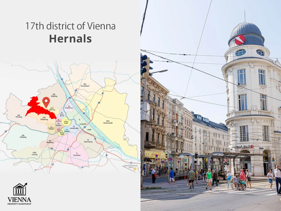 מפת מחוז וינה, הרובע ה-17