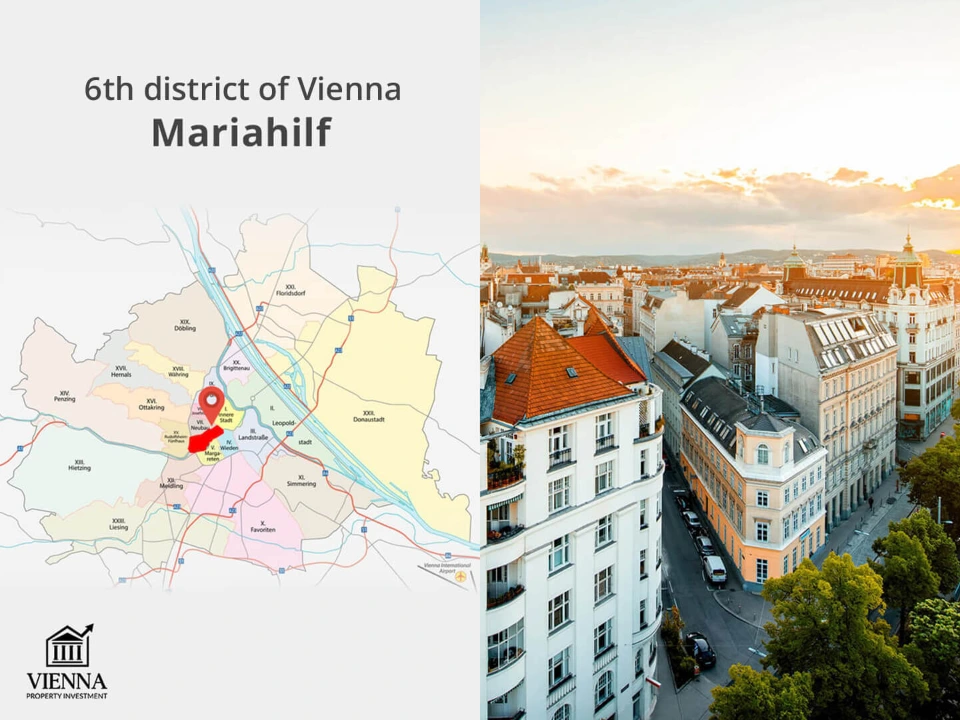 מפת מחוז וינה, הרובע השישי