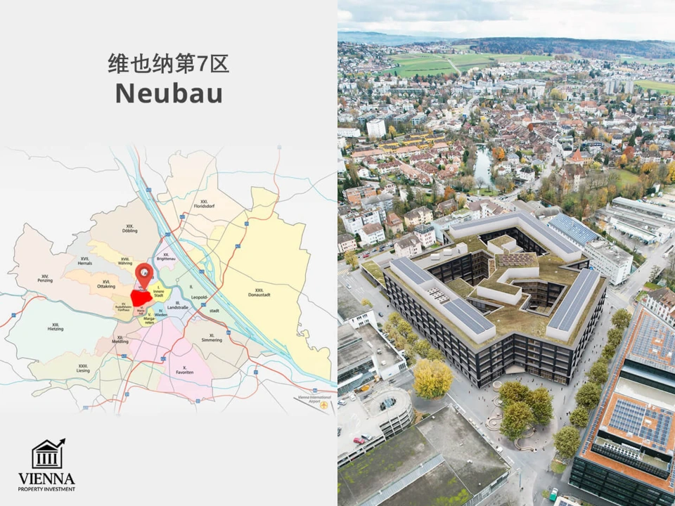 維也納第七區地圖