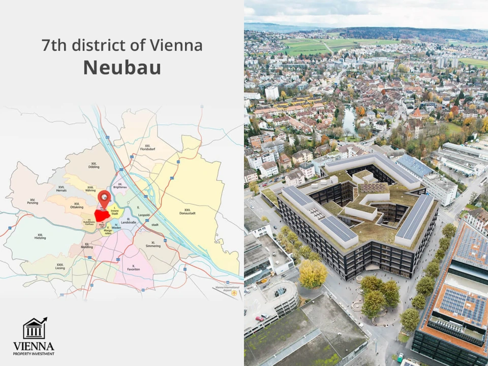 מפת הרובע השביעי של וינה