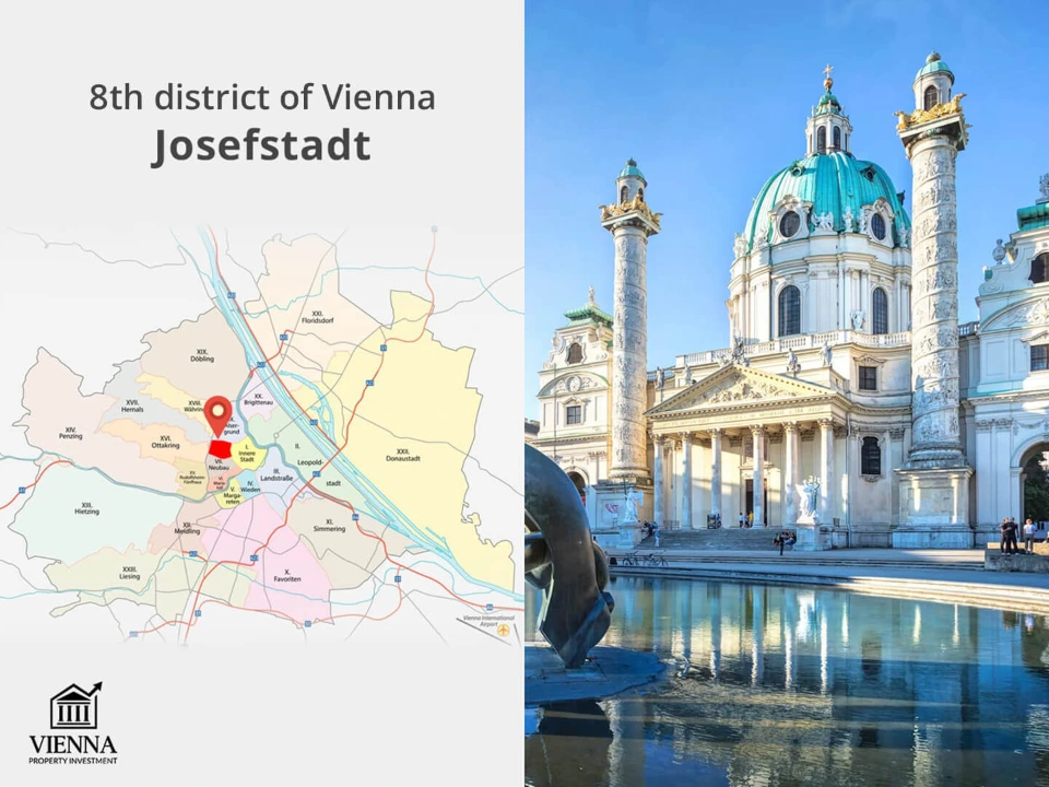 מפת מחוז וינה, הרובע השמיני